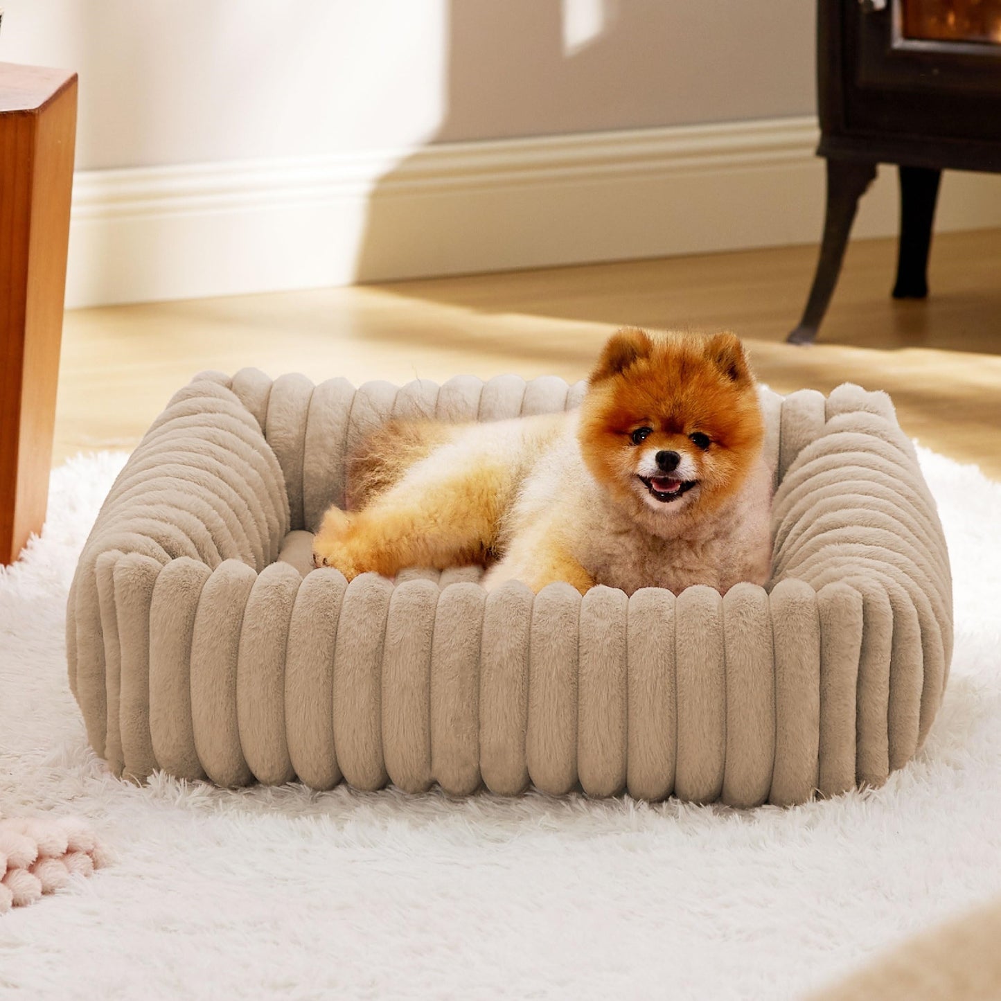 Cats Bed Pet Products For Winter Warm Puppy Bed  Dog Mat Goods House Beds Houses And Habitats Cushions Thing